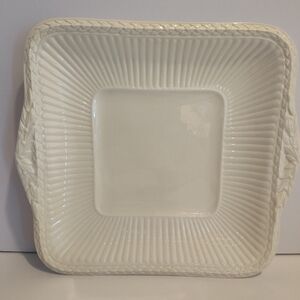 1930'S Wedgewood Eturia Barlaston Edme Square Cake Plate 🚨RARE🚨